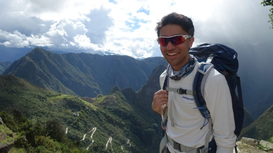 Aatif climbed Mount Kilimanjaro